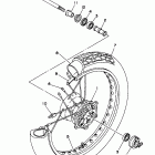 XV 250 Переднее колесо