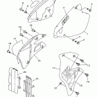 YZ 250 Боковая панель