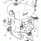 XV 250 Топливный бак