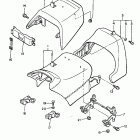 VMX12J V-MAX 1200 Сидение