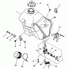 WR 250 Топливный бак