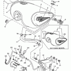XV 1100 Fuel tank (non-california)