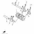 YZ 80 Вилки переключения