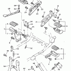 VMX12J V-MAX 1200 Подножки