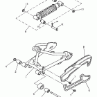 PW 80 Задний рычаг подвески