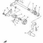 YZ 250 Вал переключения