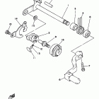 WR 250 Вал переключения
