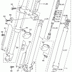 YZ 125 Передняя вилка