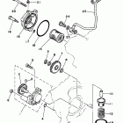 XT 350 Масляный насос