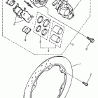 Seca II Front brake calper