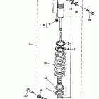 WR 250 Задняя подвеска