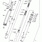 SEROW-XT 225 Передняя вилка