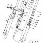 XT 350 Передняя вилка