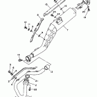 SEROW-XT 225 Выхлопная система