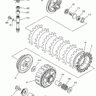 YZ 125 Сцепление