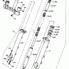 XV 1100 Передняя вилка