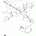 YZ 250 Главный тормозной цилиндр,передний