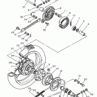 PW 80 Заднее колесо