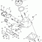 YZ 125 Головка цилиндра