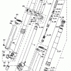 WR 250 Передняя вилка