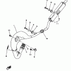 YZ 80 Выхлопная система