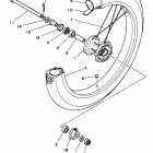 XT 350 Переднее колесо