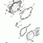 XT 350 Крышка картера двигателя