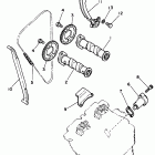 XT 350 Цепь механизма газораспределения