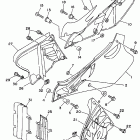 WR 250 Боковая панель