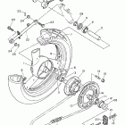 FRZ 600R Заднее колесо
