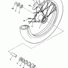 Virago Переднее колесо