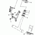 XT 350 Рулевое управление