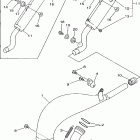 YZ125H1 Выхлопная система