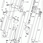 YZ 250 Передняя вилка