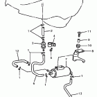 YZF 600R Fuel tank 2 (for california)
