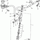 YZ125H1 Задний торм цилиндр