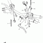 XJ600SH Seca II Рулевые переключатели