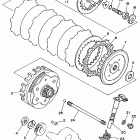 TW 200E Сцепление