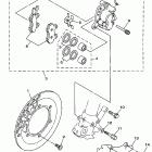 YZ 250 Передний тормозной суппорт