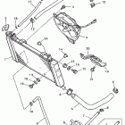 YZF 600R Радиатор и Патрубки