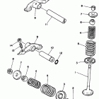 SEROW-XT 225 Клапана