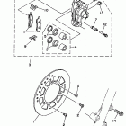 YZ 80 Передний тормозной суппорт