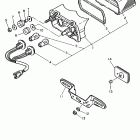 FRZ 600R Фонарь задний