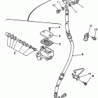 SEROW-XT 225 Главный тормозной цилиндр,передний