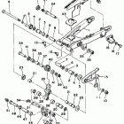 SEROW-XT 225 Бугель (задний рычаг)
