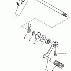TW 200E Вал переключения