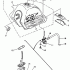 XT 350 Топливный бак