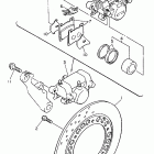 XJ600SH Seca II Задний суппорт тормозной