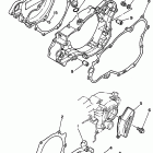 WR 250 Крышка картера двигателя