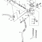 XJ600SH Seca II Главный тормозной цилиндр,передний